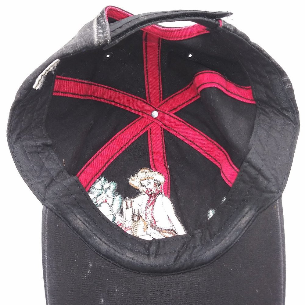 Retro Cowgirl  Distressed Cap - Picture 10 of 12